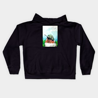 Northwest Hummingbird Kids Hoodie